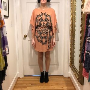 BCBGMaxAzria Lois Dress Size S Color Papaya